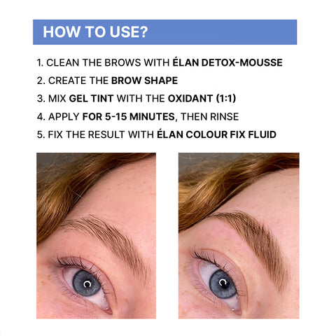 Гель-фарба для брів Light Brown (20 мл)