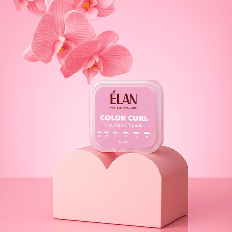 Color Curl: Coussinets pour rehaussement de cils courbure L