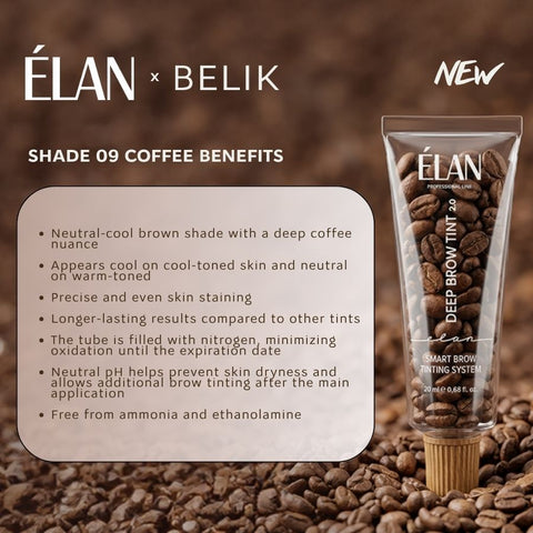Deep Brow Tint 2.0 09 COFFEE deep brown (20 ml)