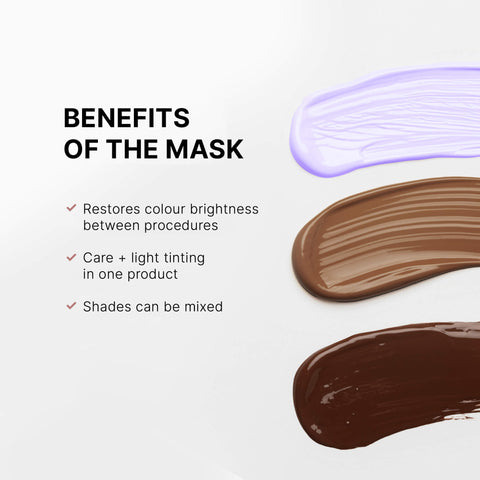 COLOR BROW MASK 2.0: 2-in-1 Toning Eyebrow Mask, 12 COCOA