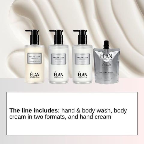 ÉLAN ELEMENTIX LAB MAGNESIUM + COLLAGEN Körpercreme 90 ml