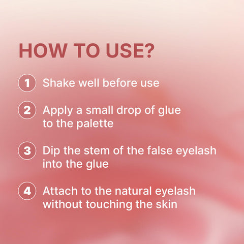 Colle Avancée pour Extensions de Cils