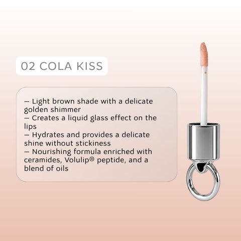 Brillant à lèvres GURU LIPS 02 Cola Kiss