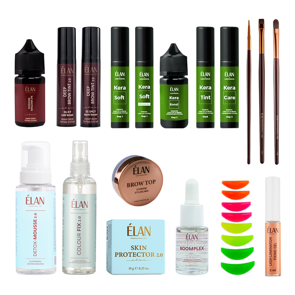 Brow Tinting, Brow Lamination, Lash Lift Kit – ELAN professional line