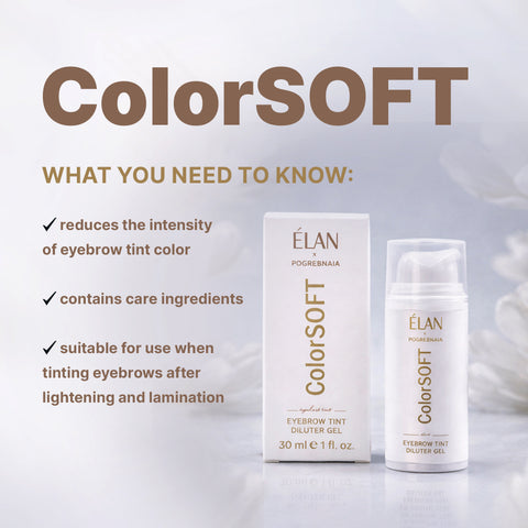 ColorSOFT: Verdünnungsgel für die Augenbrauenfärbung