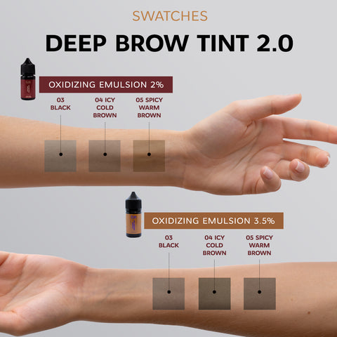 Фарба для брів «Deep Brow Tint 2.0» 04 ICY cold brown 20 мл