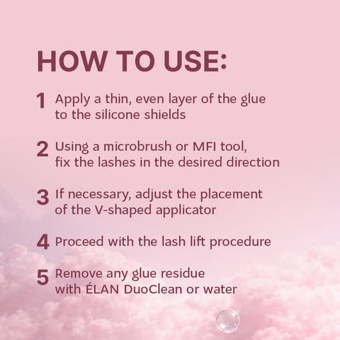 Wimpernlifting-Kleber FLEX