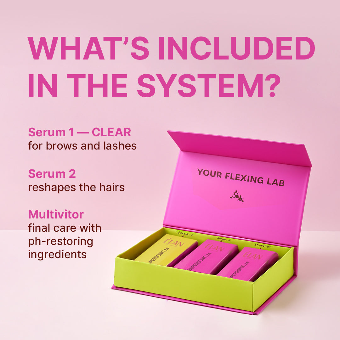 Eyebrow And Eyelash Flexing Expert System «SUPERSONIC 2.0» Serum 2
