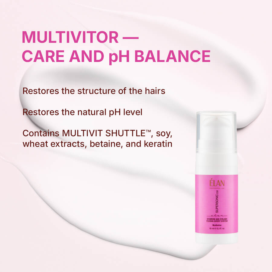 ÉLAN SUPERSONIC 2.0 Serum 1 CLEAR – Eyebrow & Eyelash Flexing