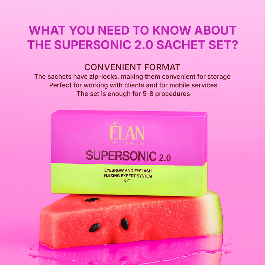 SUPERSONIC 2.0 Brow Lamination & Lash Lift Set in Sachets buy in