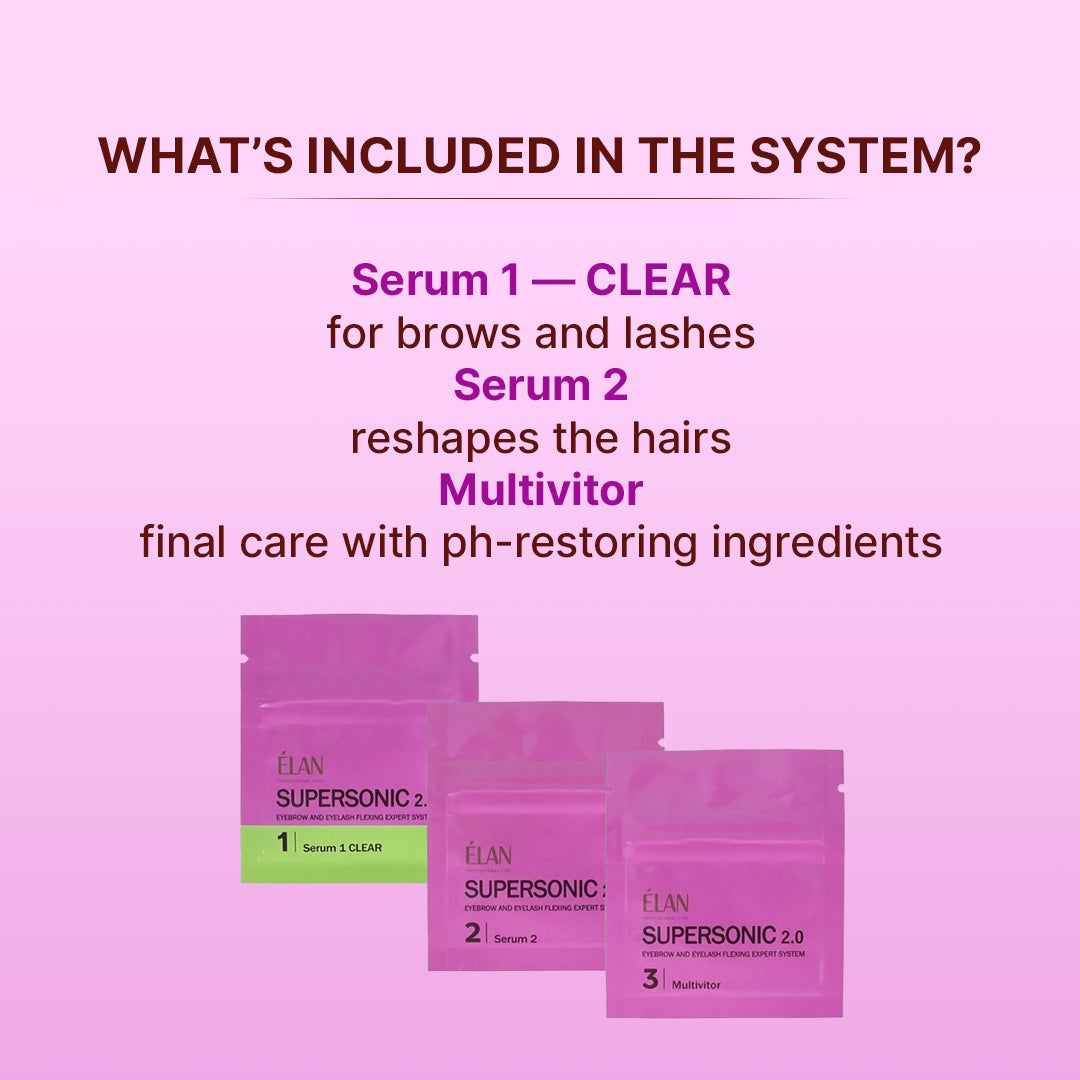 SUPERSONIC 2.0 Brow Lamination & Lash Lift Set in Sachets buy in