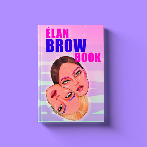 ÉLAN's first brow book «ÉLAN BROW BOOK» in English (digital version)