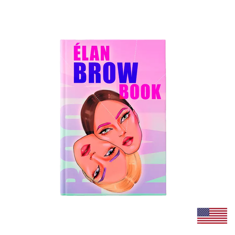 ELANs erstes Augenbrauenbuch «ÉLAN BROW BOOK» auf Englisch (digitale Version)