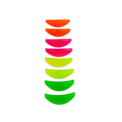 Силиконовые разноцветные валики для ламинирования ресниц