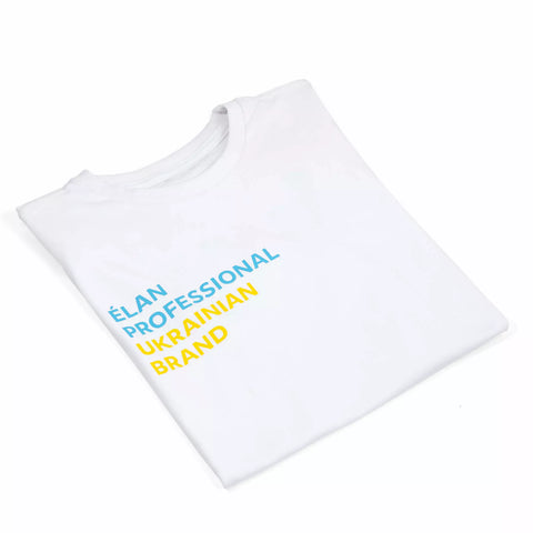 T-shirt avec imprimé de la marque professionnelle ukrainienne ELAN